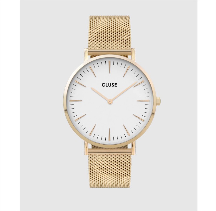 Reloj de mujer Cluse CW0101201009 de acero dorado el corte inglés