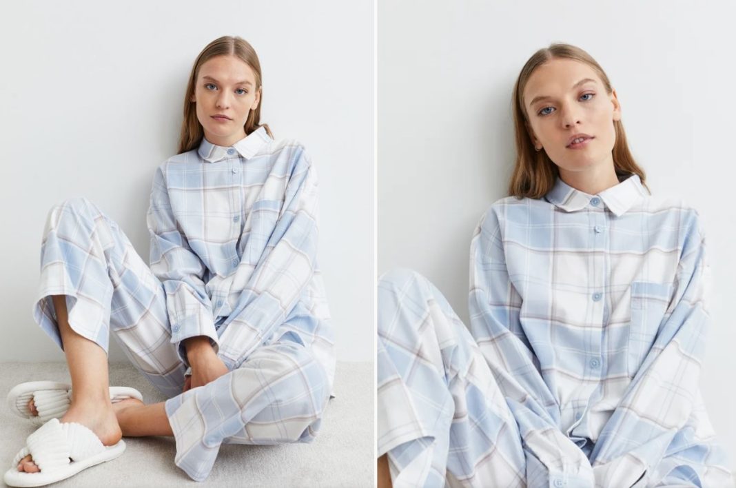 Pijama de cuadros de H&M