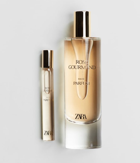 Perfume Rose Gourmand de Zara