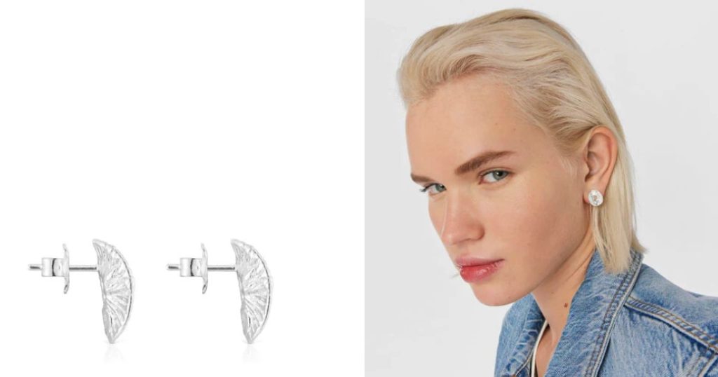 Pendientes de plata Wicker de Tous