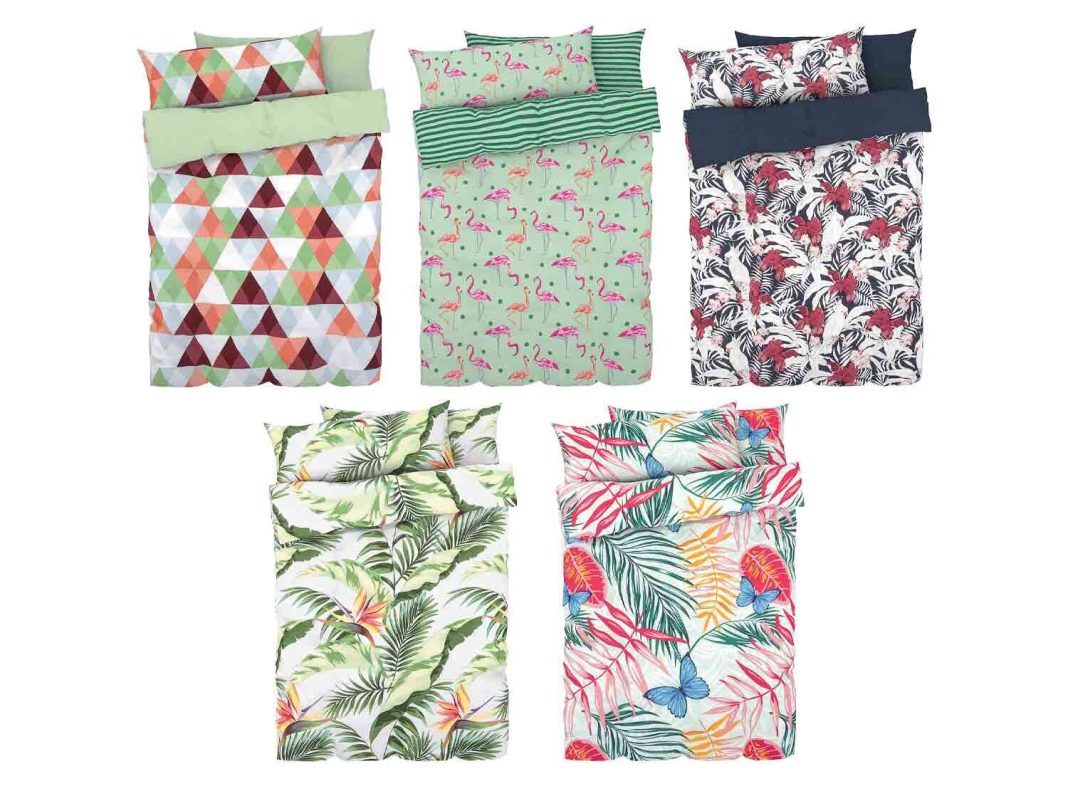 Las sábanas estampadas de Lidl