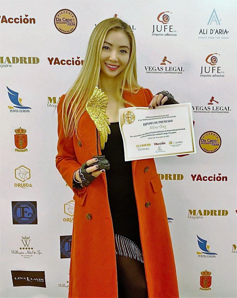Veline Ong, Premiada Por Su Trayectoria Profesional Como Empresaria Y Consultora