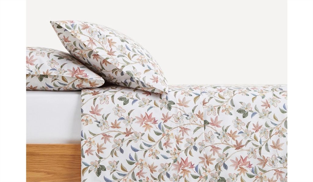 Juego de sabanas algodon sostenible Odile El Corte Ingles 2