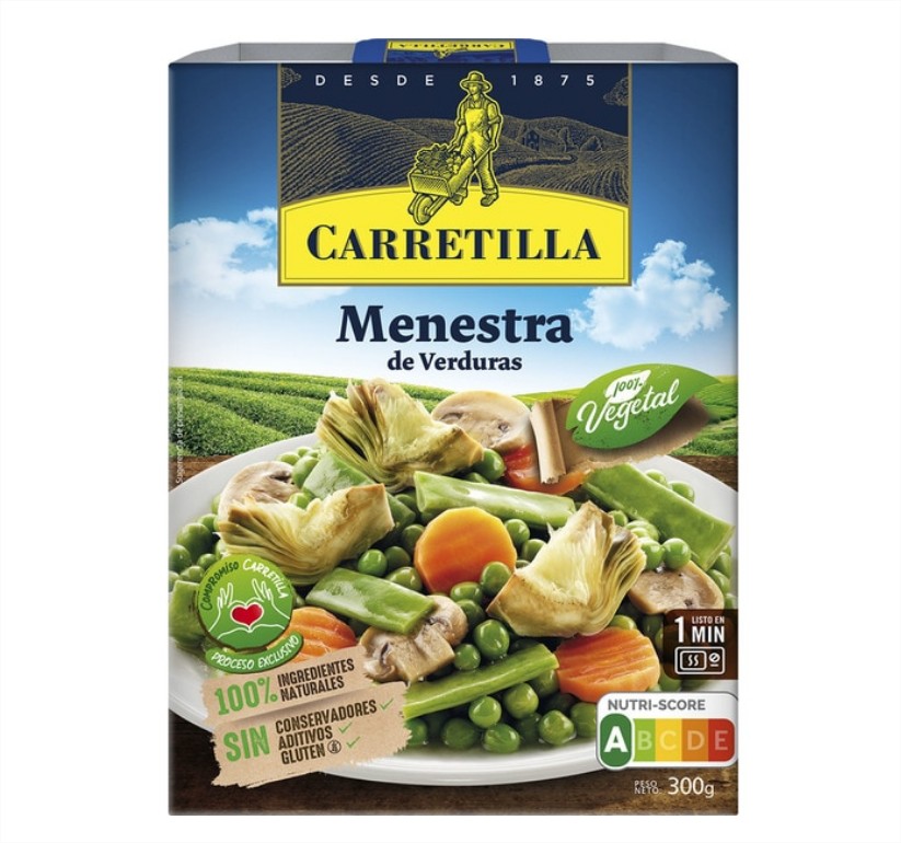 Menestra de verduras sin gluten estuche 240 g el corte inglés