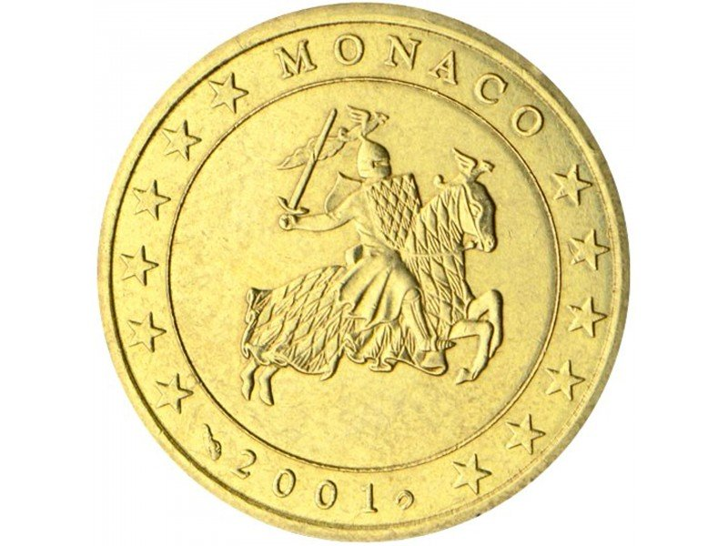Moneda De 50 Céntimos Del Año 2004
