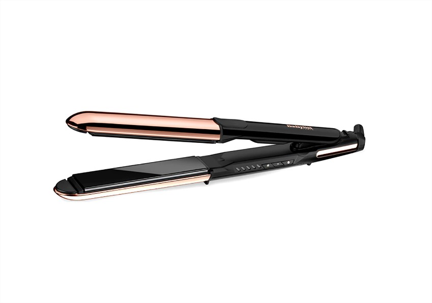 Plancha De Pelo Babyliss Straight And Curl Salon Brilliance St482E Con Titanio El Corte Ingles