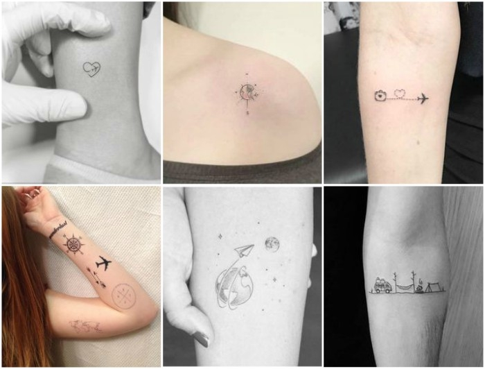 Tatuajes minimalistas ideales para compartir entre hermanas o parejas