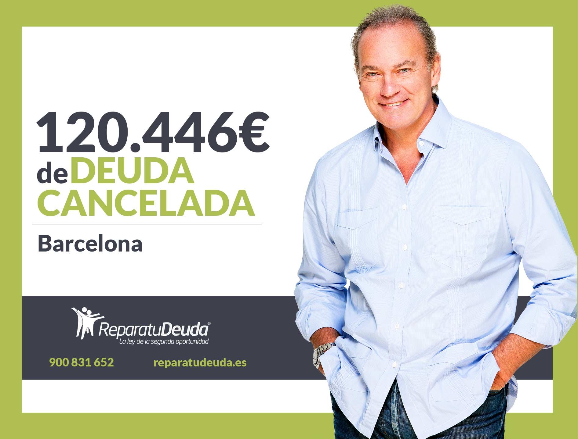 Repara tu Deuda Abogados cancela 120.446 euros en Barcelona (Catalunya) con la Ley de Segunda Oportunidad 1 Repara tu Deuda Abogados cancela 120.446 euros en Barcelona (Catalunya) con la Ley de Segunda Oportunidad