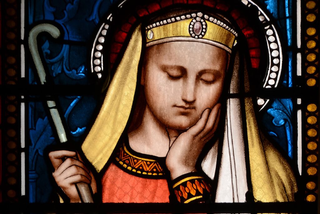 Santa Adela Princesa De Borgona Es La Santa Que Honramos El 16 De Diciembre 2
