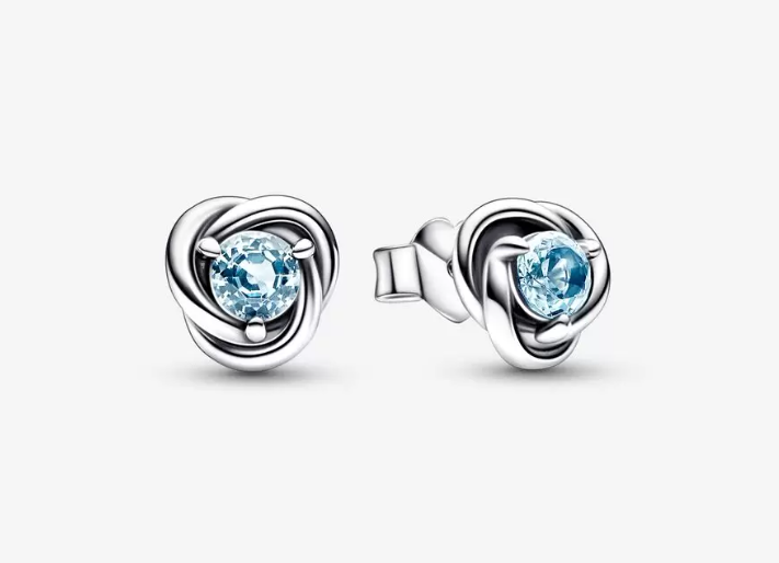 Pendientes Eternity Azul Pandora