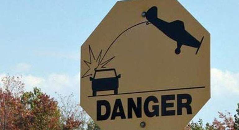 señal peligro
