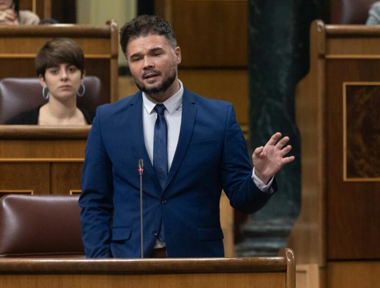 Gabriel Rufián pide más fuerza para ERC porque su «papel es obligar al PSOE a hacer»