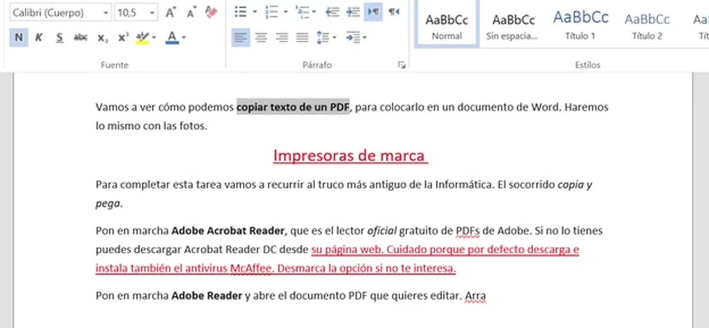 Borrar Formato