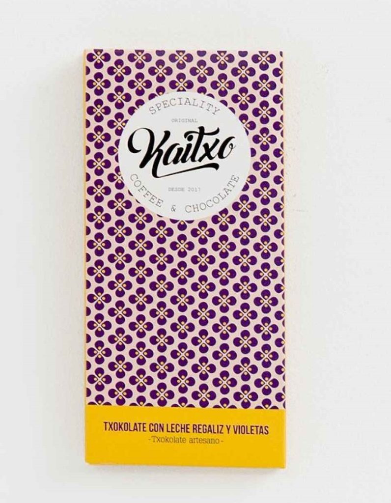 Chocolates De Leche Con Regaliz Y Violetas