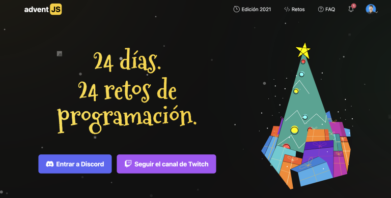 Llega AdventJS, una plataforma gratuita para practicar programación estas navidades