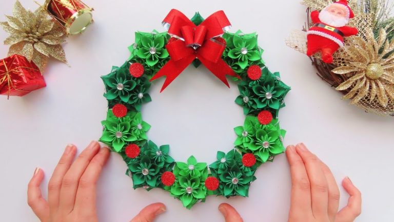 Cómo hacer una corona de navidad