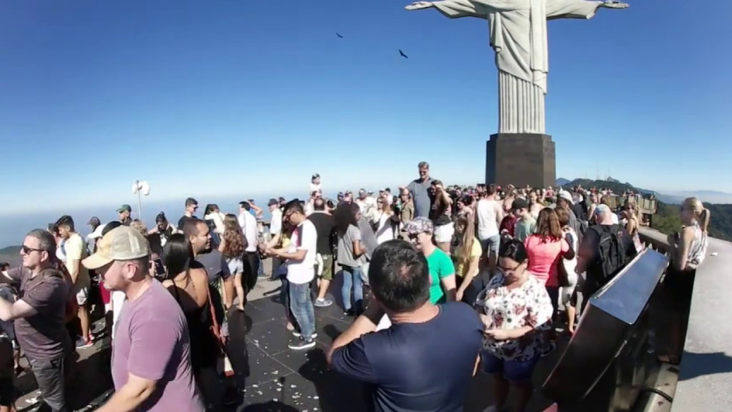 El Cristo del Corcovado, en Rio de Janeiro Brasil