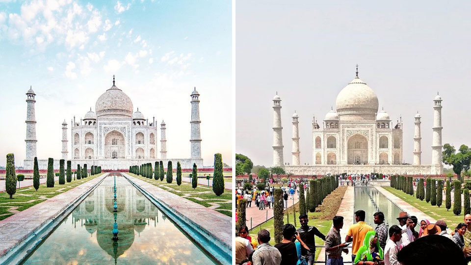 El Taj Mahal, En La India