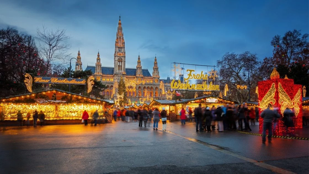 El mercado de Navidad de Viena, en Austria