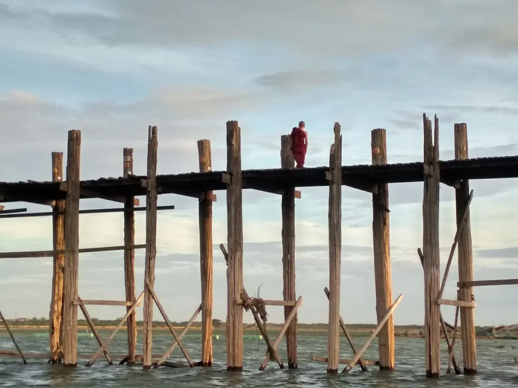 El Puente U - Bein En Myanmar