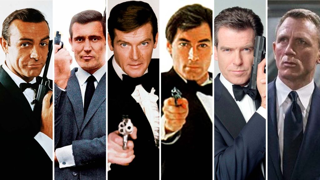 ¿Quiénes han interpretado a James Bond?