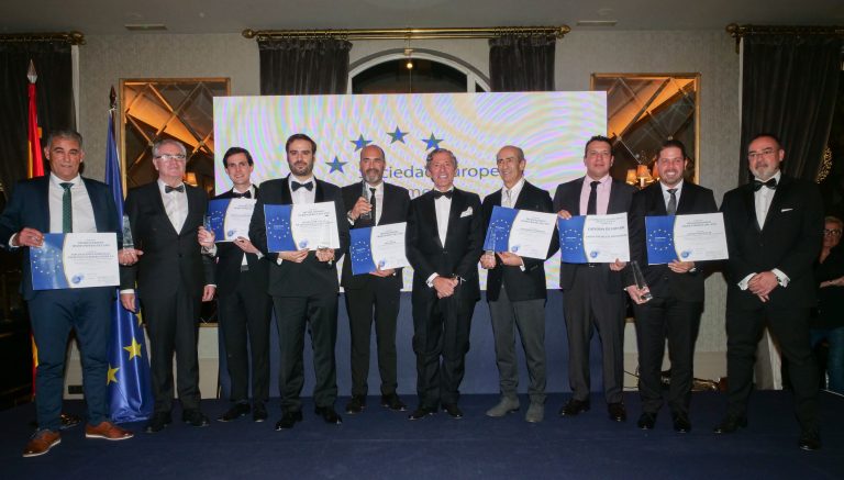 La Sociedad Europea De Fomento Social y Cultural concede El Premio Europeo Mejor Empresa Del Año-I EDICIÓN