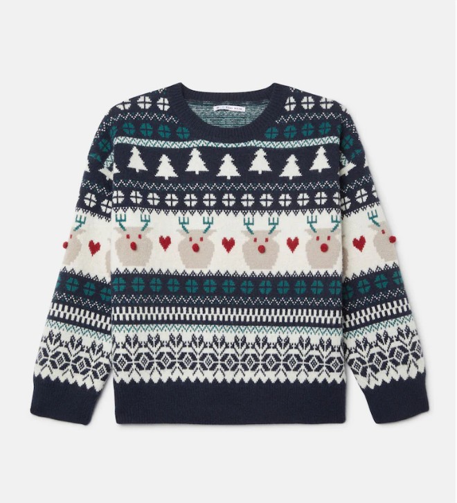 Jersey De Mujer Jacquard Cuello Redondo El Corte Ingles
