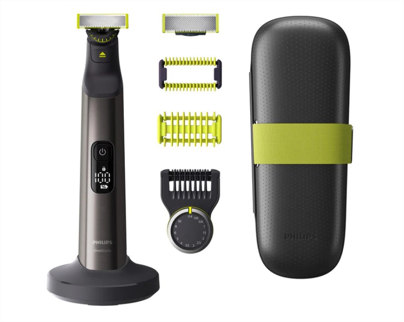 Maquinilla De Afeitar Philips Oneblade Pro 360 Para Cara Y Cuerpo Con Soporte De Carga El Corte Ingles