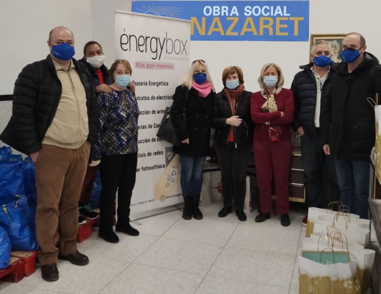 Energybox renueva la subvención de las facturas energéticas de la Asociación Nazaret