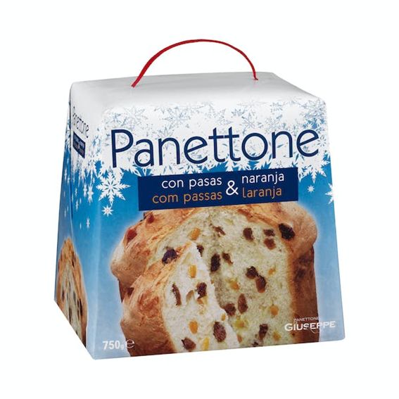 Panettone De Mercadona. Ingredientes Principales