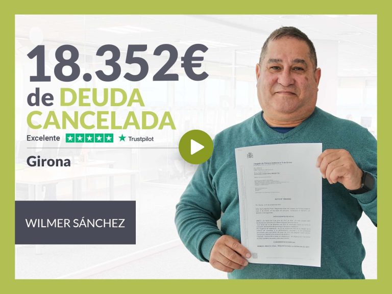 Repara tu Deuda Abogados cancela 18.352€ en Girona (Catalunya) con la Ley de Segunda Oportunidad