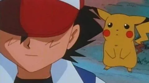 Ash y pikachu