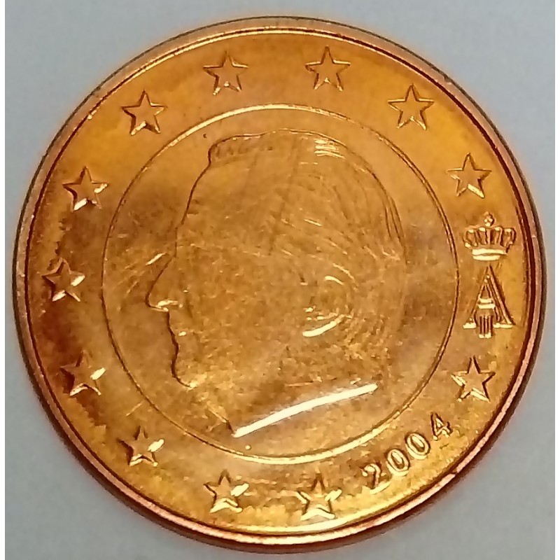 Belgique 5 Cent 2004 Fleur De Coin Unc