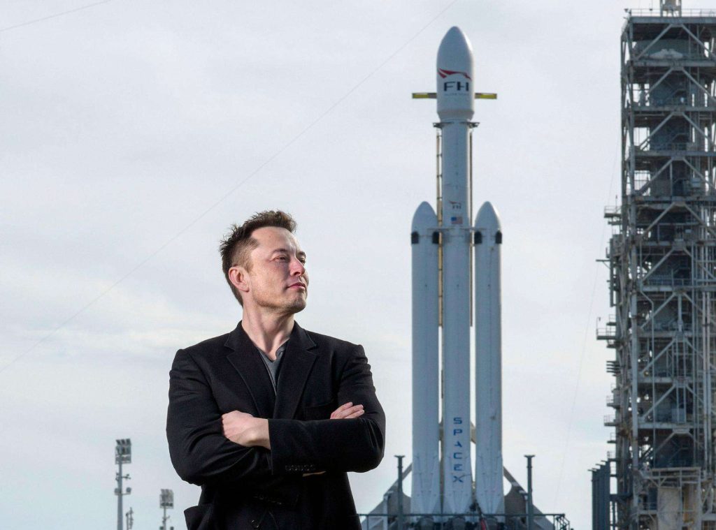 Elon Musk Falcon Heavy
