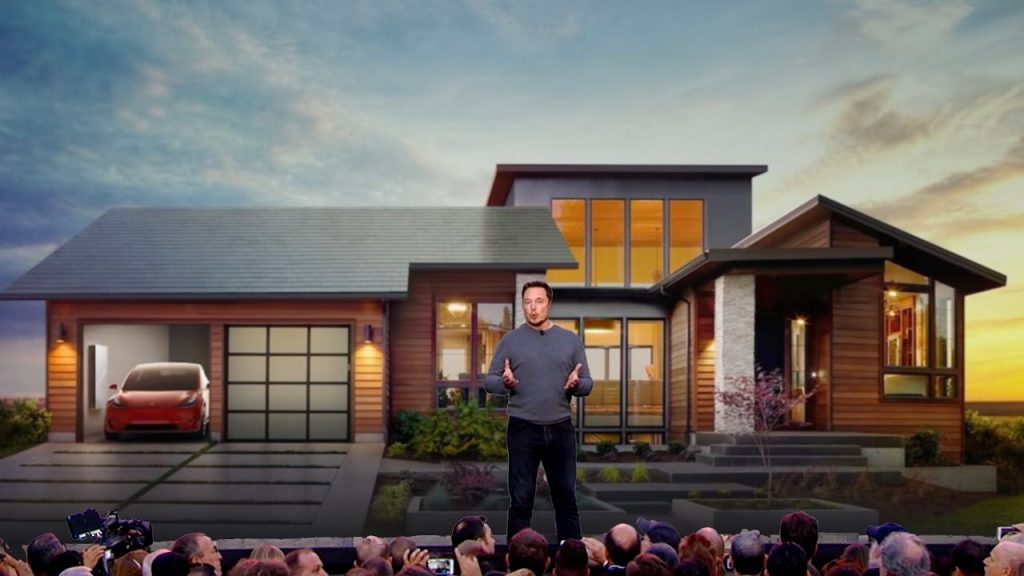 Elon Musk Tesla Solar Roof