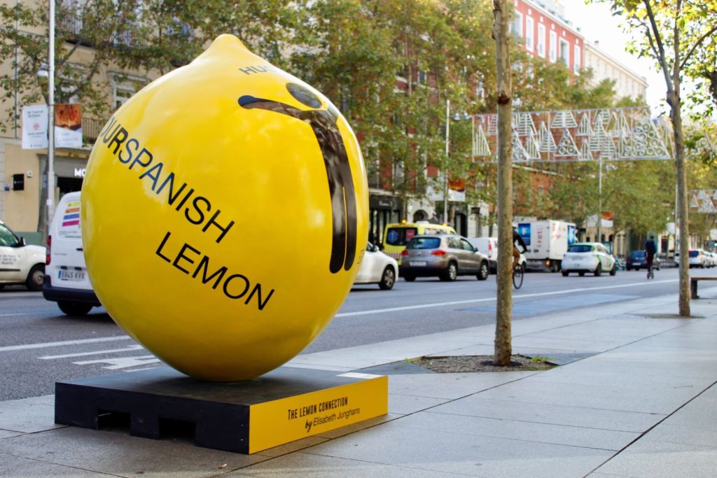 Vuelve Lemon Art Exhibition Tour A Madrid, La Exposición Con Limones De 2 Metros