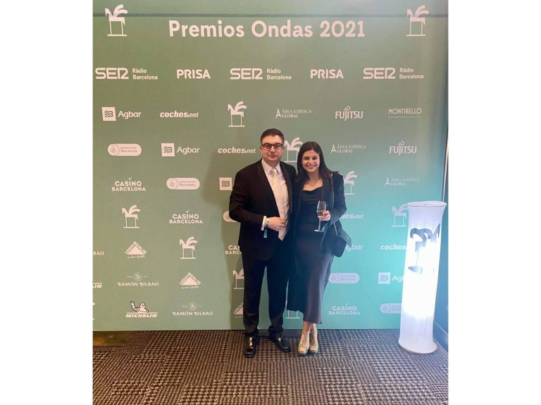 Los Premios Ondas 2022 cuentan con el patrocinio oficial de Área Jurídica Global