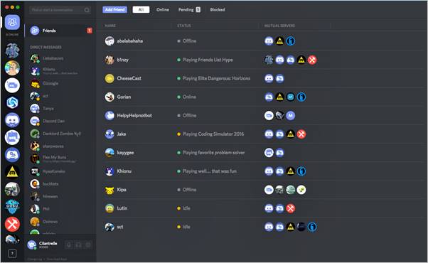 Amigos Discord
