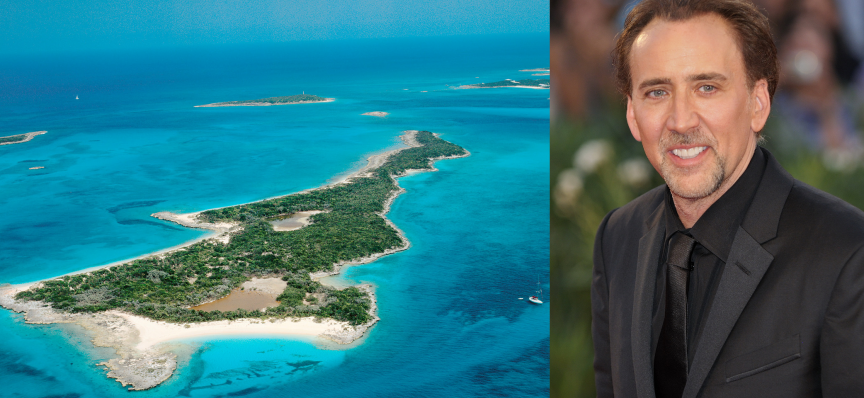 Nicolas Cage Isla Privada En Las Bahamas
