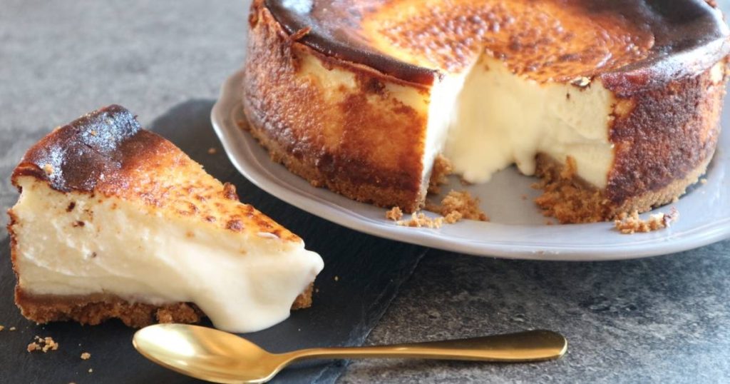 Postre tarta de queso Dabiz Muñoz cena de navidad