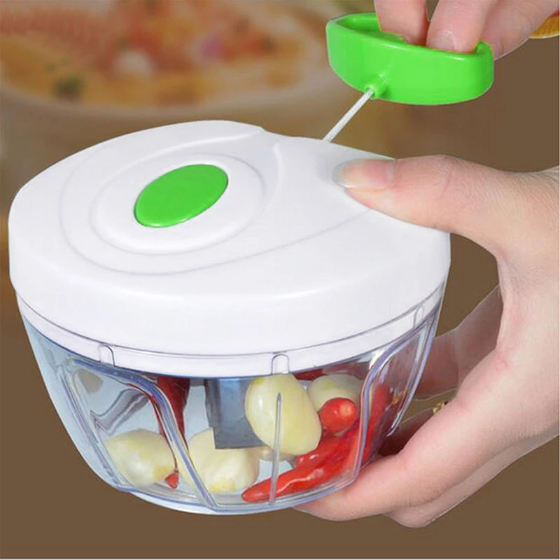 Esta Picadora Manual De 2 Euros De Aliexpress Se Convertirá En Tu Mejor Aliado En La Cocina: Corta Verduras, Legumbres Y Carne En Segundos