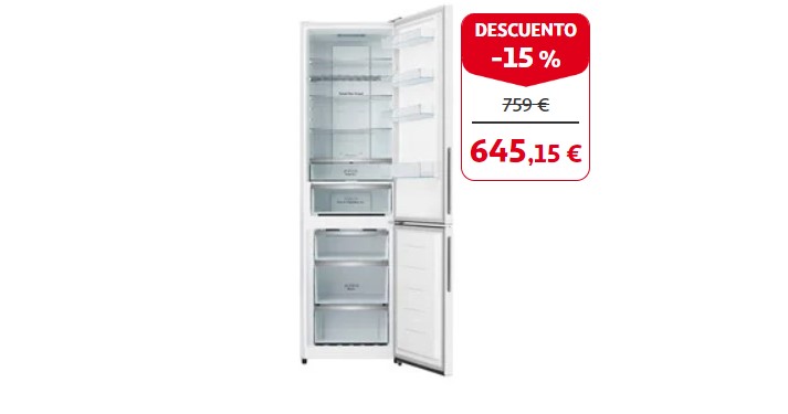 Frigorífico Combi Hisense Rb440N4Gwd No Frost