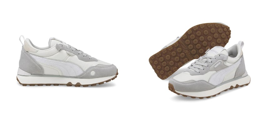 Zapatillas Casual De Mujer Rider Fv Soft Puma De Con Gris