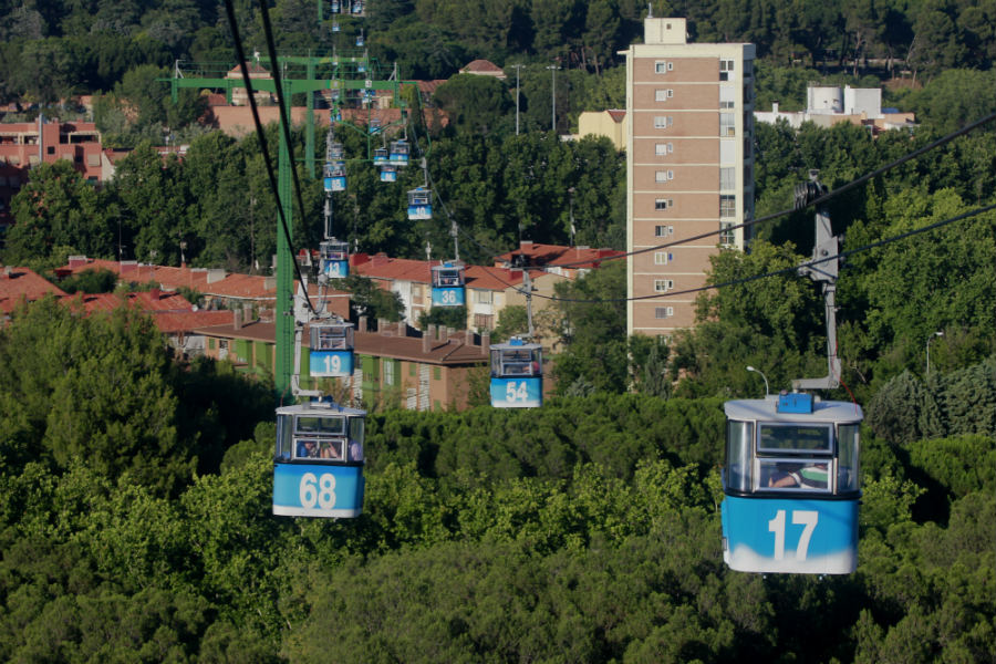 Subir Al Teleférico De Madrid