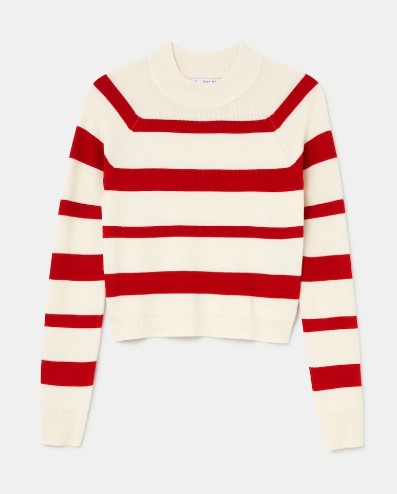 Jersey De Mujer De Rayas Con Cuello Perkins Easy Wear En El Corte Ingles
