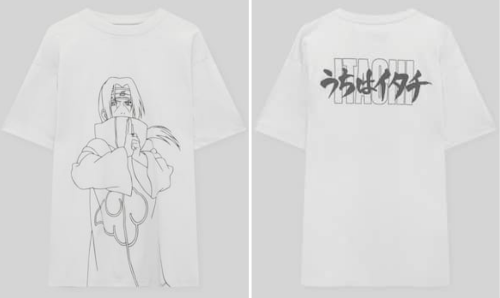 Las Camisetas De Pull Bear Inspiradas En Naruto One Piece Y Otros Animes Que Arrasan