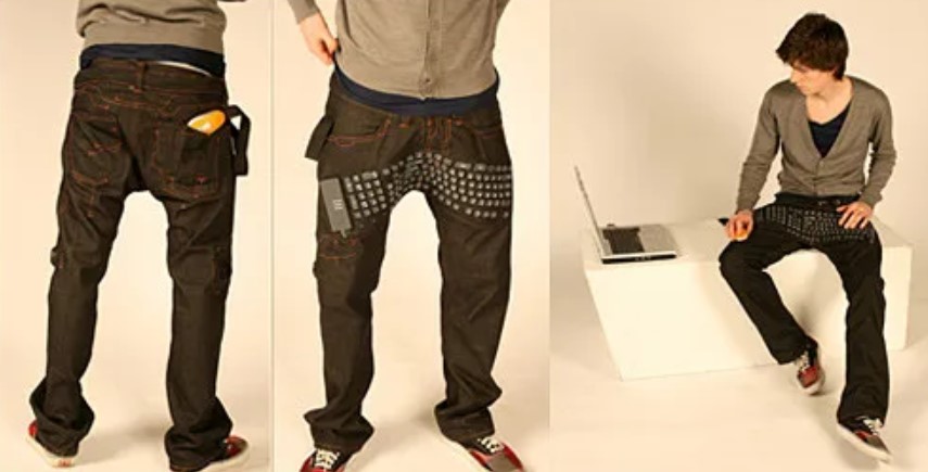 Pantalones Con Teclado