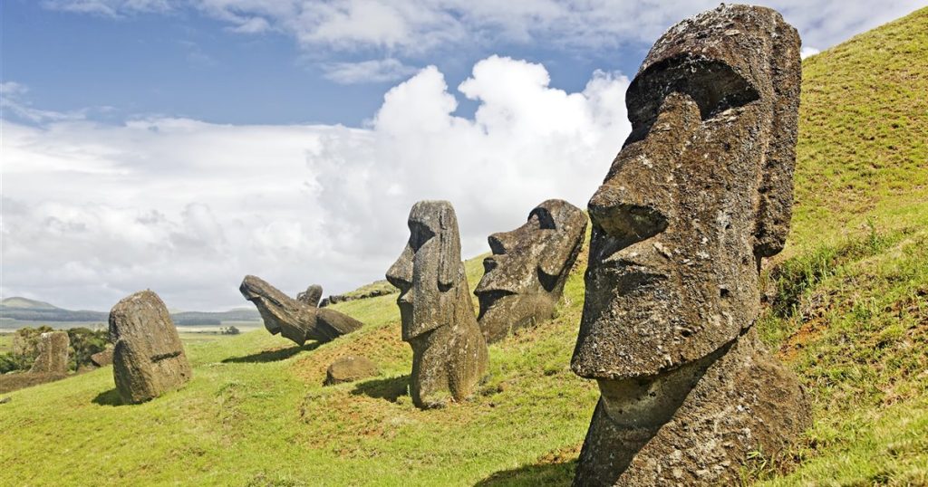 Esculturas Isla De Pascua (Moáis)