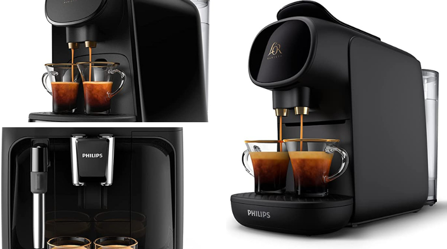 Cafetera espresso superautomática Philips serie 2200 con espumador de  leche, 2 tipos de café