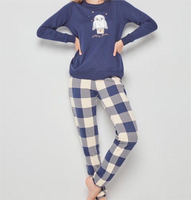 Pijama De Mujer Largo De Harry Potter